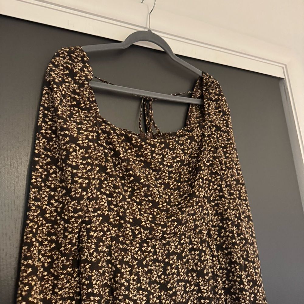 OPT Lenon Floral Midi Dress sz 4 - Picture 5 of 8